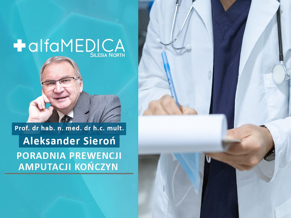 Profesor Aleksander Sieroń Angiolog