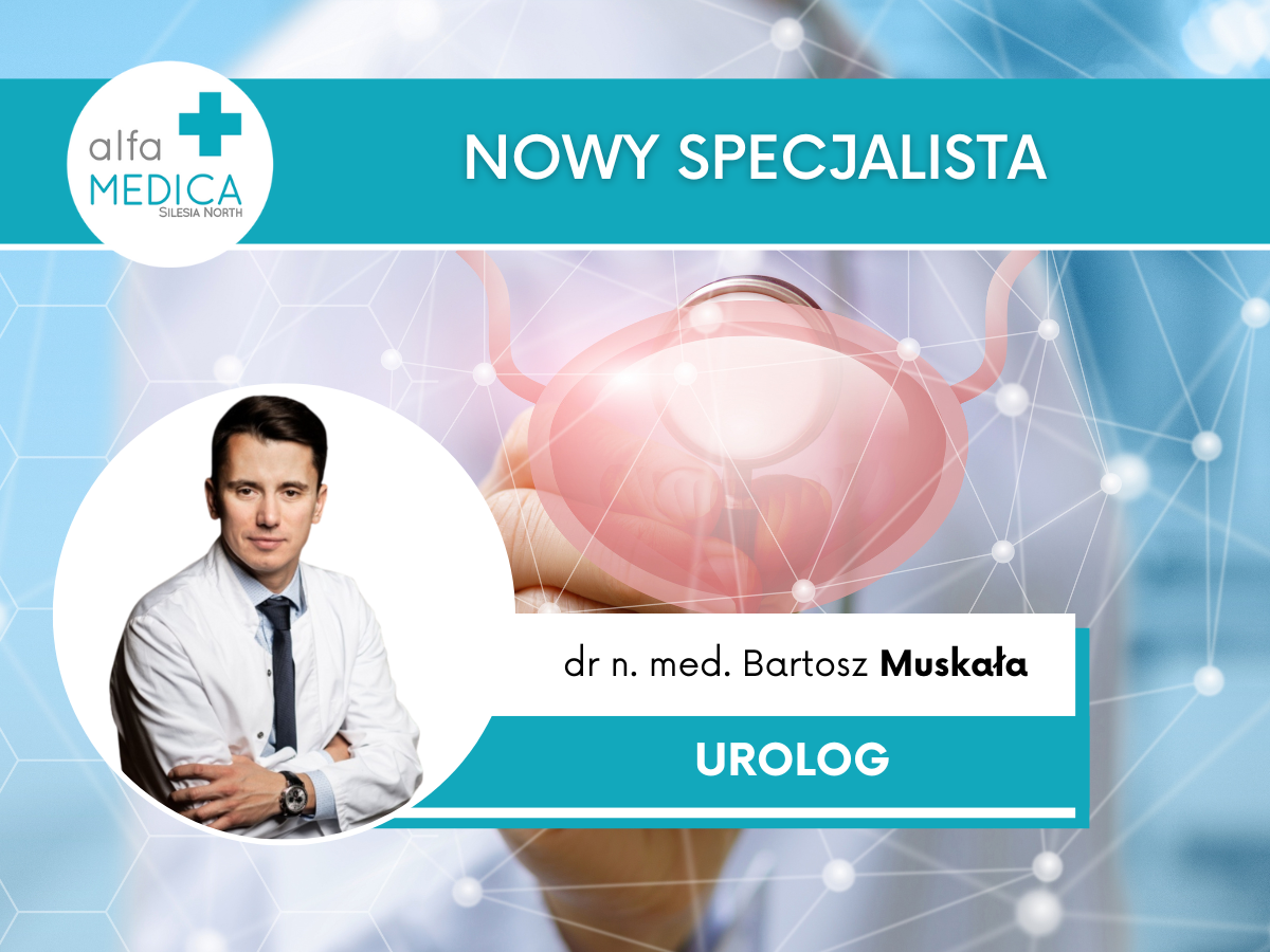 Bartosz Muskała nowy urolog