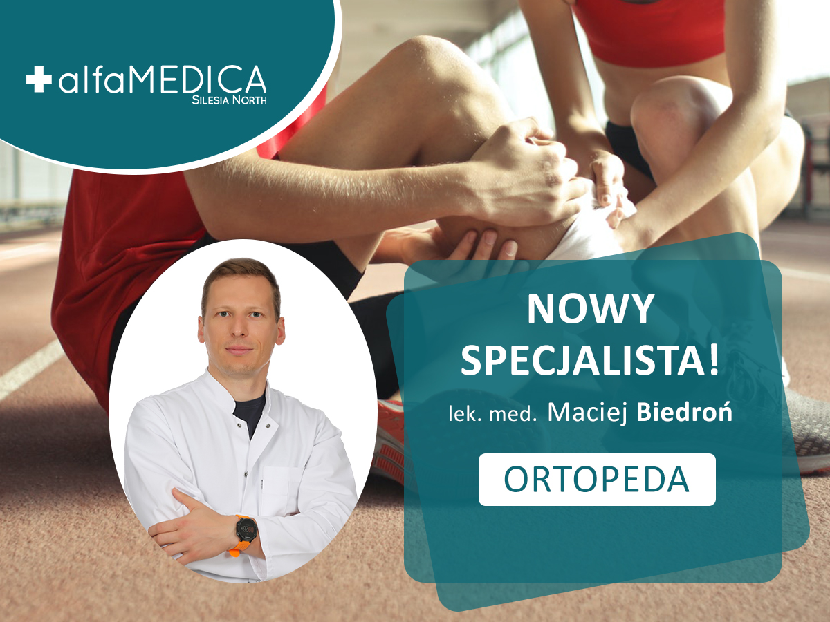Maciej Biedroń nowy ortopeda