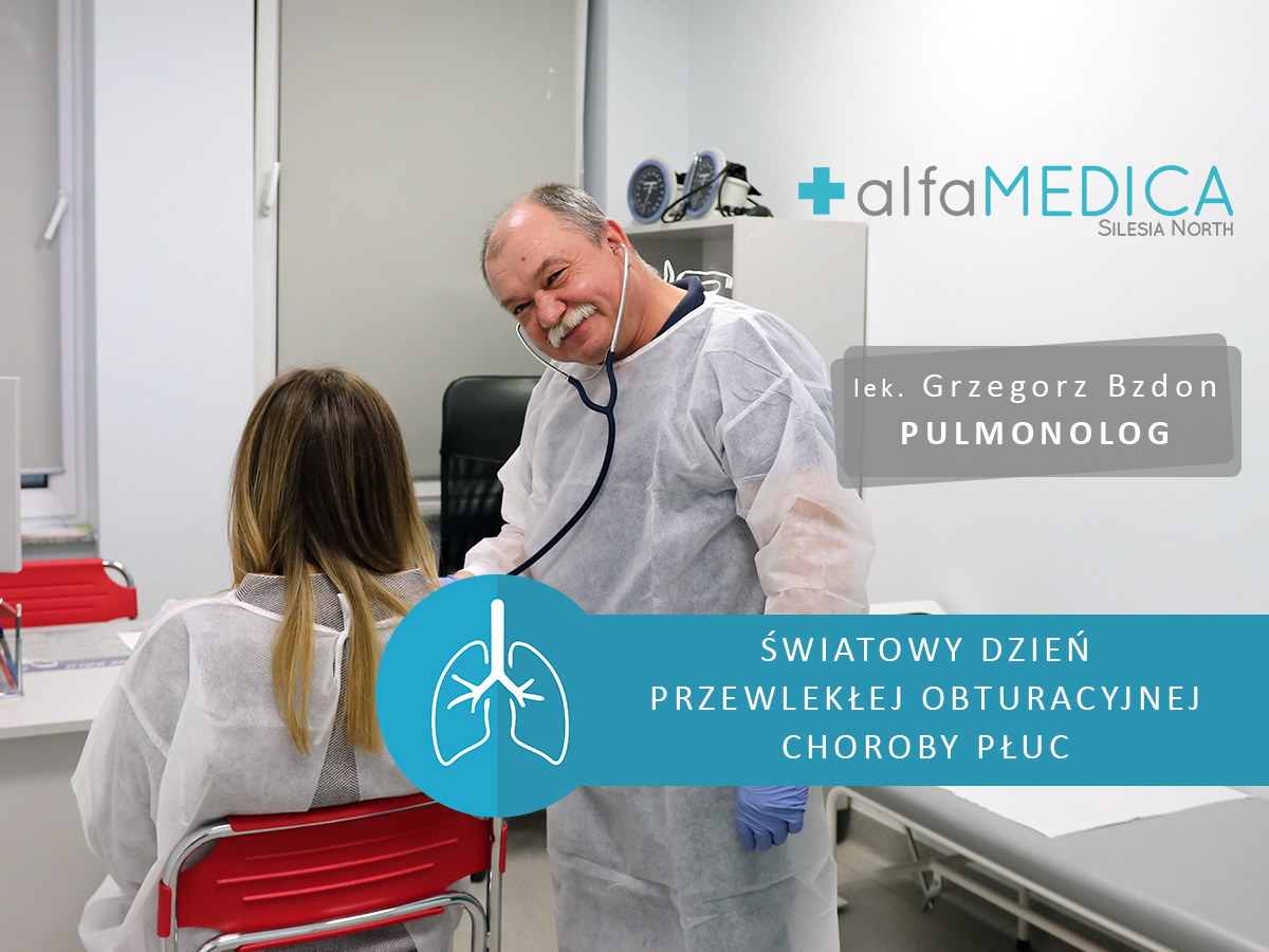 Grzegorz Bzdon pulmonolog - Przewlekła obturacyjna choroba płuc