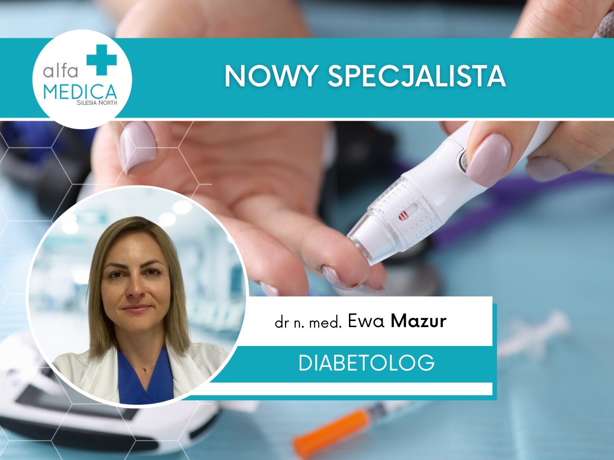 Nowy diabetolog dr Ewa Mazur