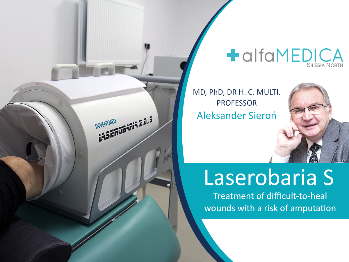 Laserobaria S Treatment of chronic wounds