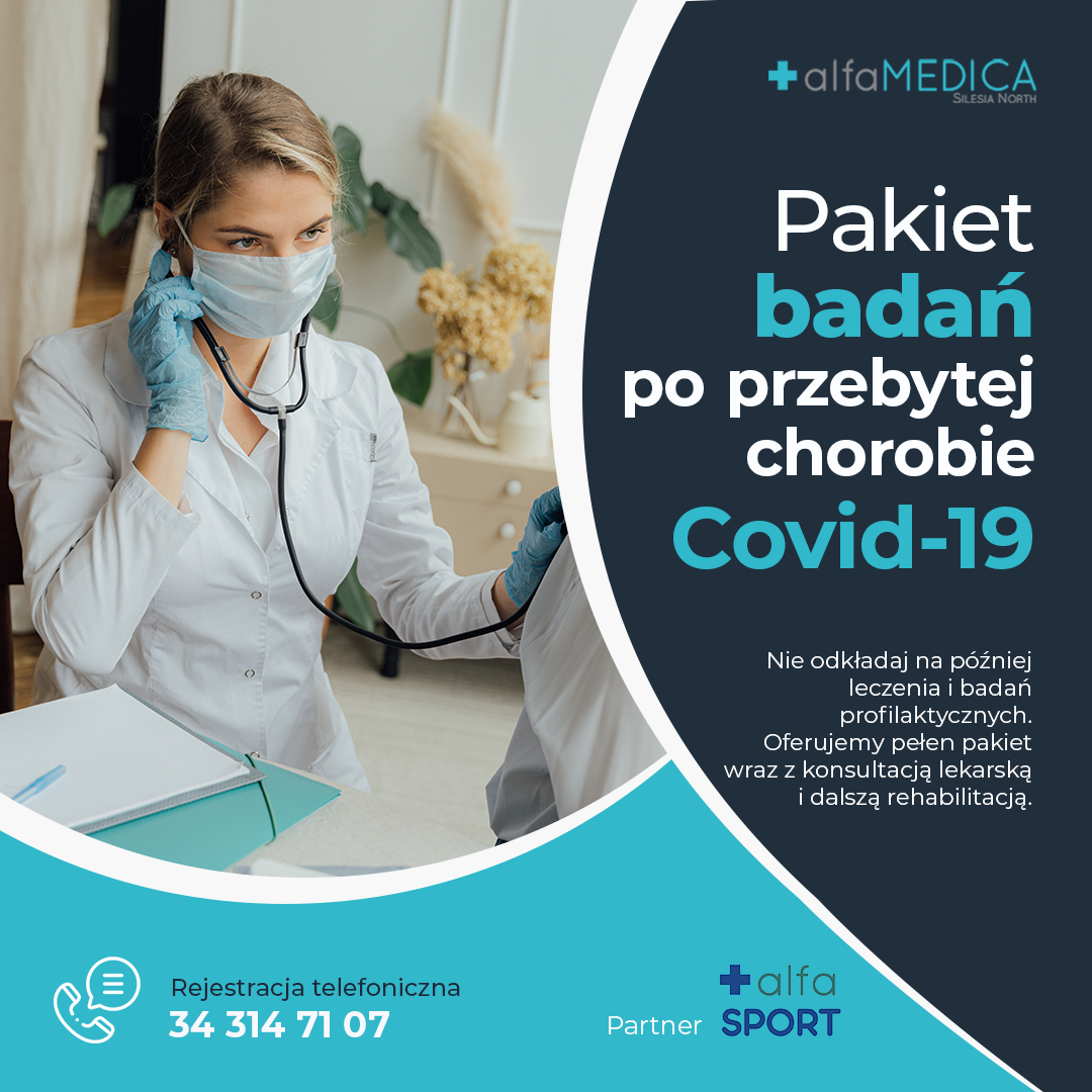 Pakiet badań diagnostycznych po koronawirusie
