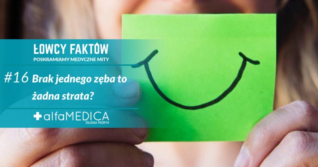 brak zęba