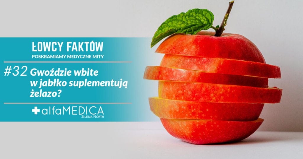 Jabłko z gwożdziem